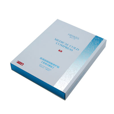 Eco友好的な350gsmはSkincareの包装のためのC1Sのペーパー色の包装箱に塗った