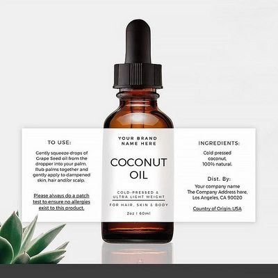 円形にされたビニールの無毒な注文のラベルのステッカーの注文の印刷