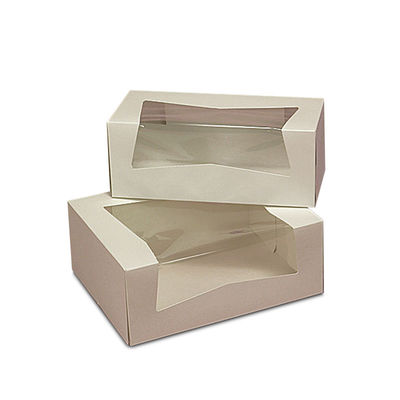 食品等級MDF EPEの注文の食品包装箱のプラスチック窓