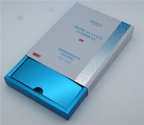 Eco友好的な350gsmはSkincareの包装のためのC1Sのペーパー色の包装箱に塗った