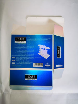 化粧品の包装箱350gsm銀製カードを印刷しているOEM CMYK