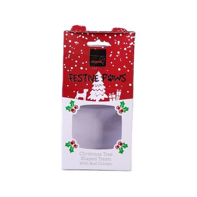 創造的なCMYK Windowed展示包装のギフト用の箱の注文のロゴ