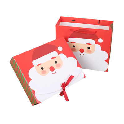 普遍的なC2Sのアート ペーパー化粧品の包装箱のクリスマスの装飾