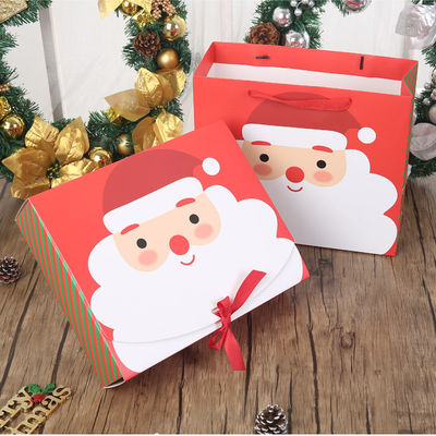 普遍的なC2Sのアート ペーパー化粧品の包装箱のクリスマスの装飾