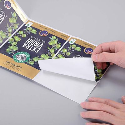 付着力BOPPプロダクト ステッカーは紫外線抵抗力がある印刷できる円のステッカーを分類する