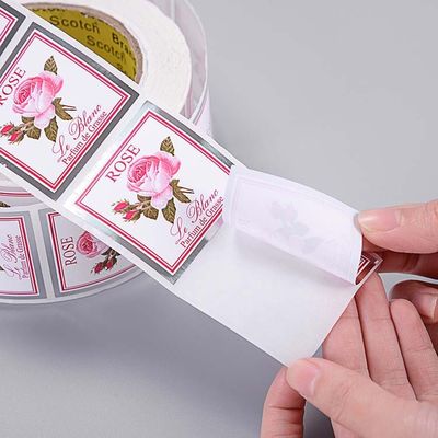 付着力の熱化粧品プロダクトCMYK PMS注文のラベルのステッカー