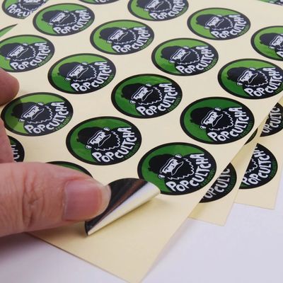 CMYKの注文のラベルのステッカー