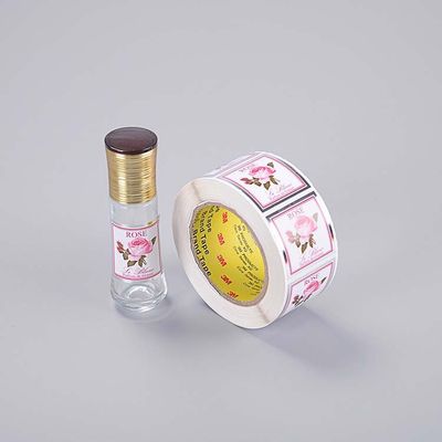 びんのための高い光沢のある銀製のアルミ ホイルのビニールのPantoneのラベルのステッカー