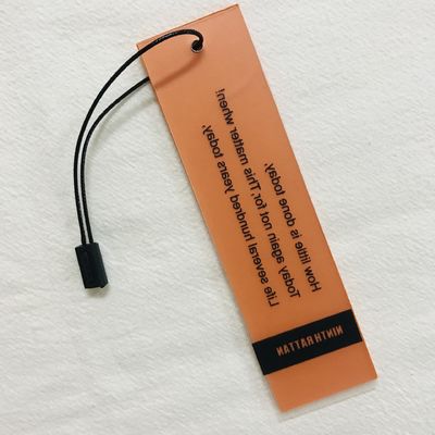OEM エンボス加工の結婚式はロープが付いているボール紙の振動こつの札感謝する