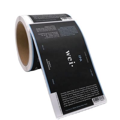 円形にされたビニールの無毒な注文のラベルのステッカーの注文の印刷