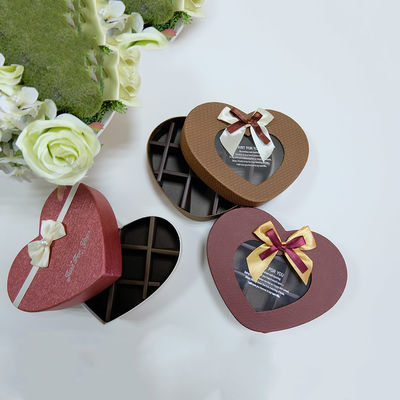 チョコレート ギフト1200gの灰色板注文の食品包装箱